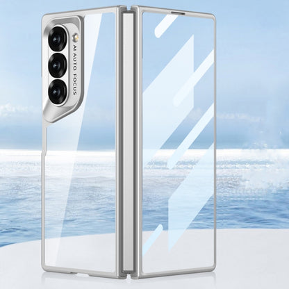 For Samsung Galaxy Z Fold6 GKK Integrated Electroplating Telescope Full Coverage Phone Case(Silver) by GKK