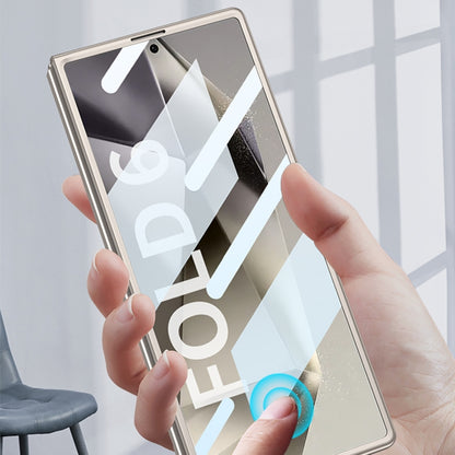 For Samsung Galaxy Z Fold6 GKK Integrated Electroplating Telescope Full Coverage Phone Case(Silver) by GKK