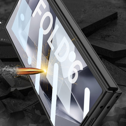 For Samsung Galaxy Z Fold6 GKK Integrated Electroplating Telescope Full Coverage Phone Case(Silver) by GKK