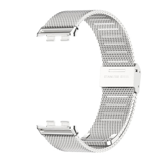 For Honor Band 10 / 9 MIJOBS Milan Buckle Stainless Steel Watch Band(Silver) - Watch Bands by MIJOBS | Online Shopping UK | buy2fix