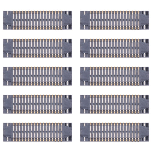 For Samsung Galaxy A04e SM-A042F 10pcs Motherboard LCD Display FPC Connector - FPC Connector by buy2fix | Online Shopping UK | buy2fix