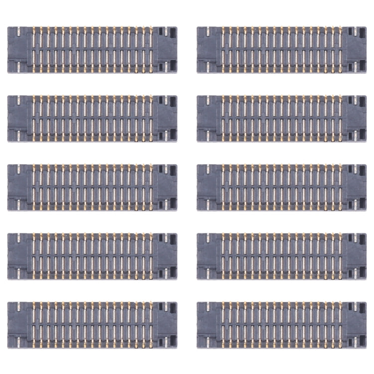 For Samsung Galaxy A03 Core SM-A032F 10pcs Motherboard LCD Display FPC Connector - FPC Connector by buy2fix | Online Shopping UK | buy2fix