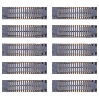 For Samsung Galaxy A03 Core SM-A032F 10pcs Motherboard LCD Display FPC Connector - FPC Connector by buy2fix | Online Shopping UK | buy2fix