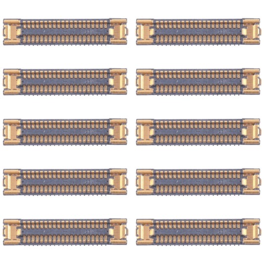 For Samsung Galaxy S21 FE 5G SM-G990B 10pcs Motherboard LCD Display FPC Connector - FPC Connector by buy2fix | Online Shopping UK | buy2fix