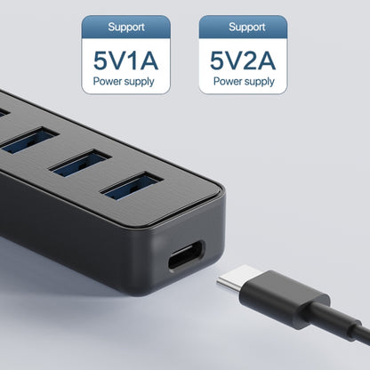 5 in 1 USB Multi-function Docking Station, interface: Type-C by buy2fix