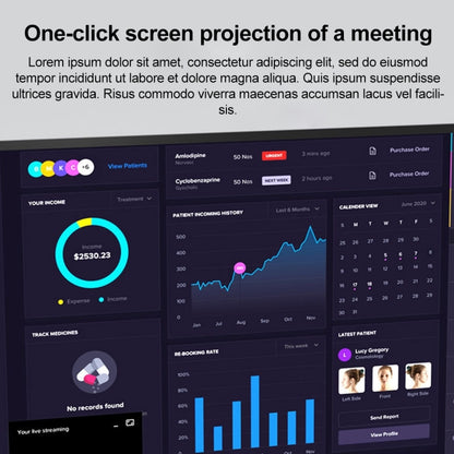 BYL-2410 9 in 1 Type-C to USB Multi-function Docking Station by buy2fix