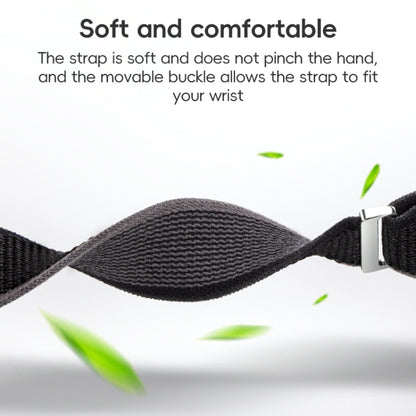 For Apple Watch Ultra 49mm Dual-Section Loop Nylon Watch Band(Green Grey) by buy2fix