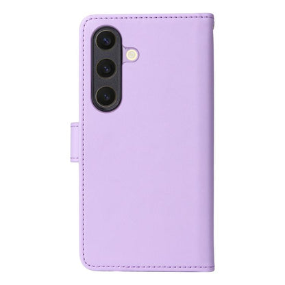 For Samsung Galaxy S25 5G BETOPNICE BN-005 2 in 1 Detachable Imitate Genuine Leather Phone Case(Light Purple) - Galaxy S25 5G Cases by BETOPNICE | Online Shopping UK | buy2fix