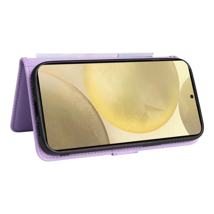 For Samsung Galaxy S25 5G BETOPNICE BN-005 2 in 1 Detachable Imitate Genuine Leather Phone Case(Light Purple) - Galaxy S25 5G Cases by BETOPNICE | Online Shopping UK | buy2fix