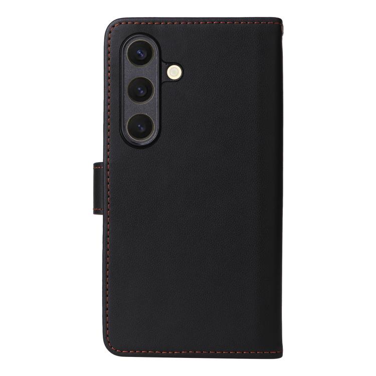 For Samsung Galaxy S25 5G BETOPNICE BN-005 2 in 1 Detachable Imitate Genuine Leather Phone Case(Black) - Galaxy S25 5G Cases by BETOPNICE | Online Shopping UK | buy2fix