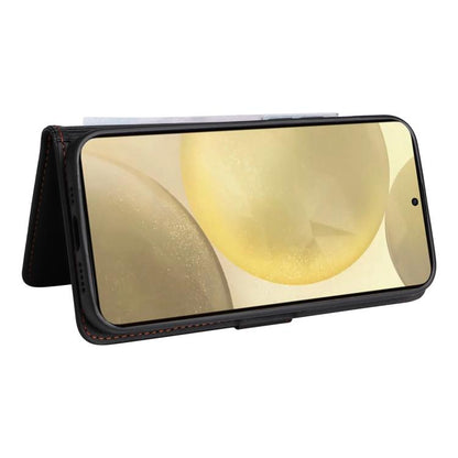 For Samsung Galaxy S25 5G BETOPNICE BN-005 2 in 1 Detachable Imitate Genuine Leather Phone Case(Black) - Galaxy S25 5G Cases by BETOPNICE | Online Shopping UK | buy2fix