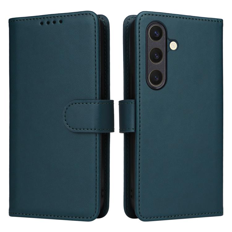 For Samsung Galaxy S25 5G BETOPNICE BN-005 2 in 1 Detachable Imitate Genuine Leather Phone Case(Blue) - Galaxy S25 5G Cases by BETOPNICE | Online Shopping UK | buy2fix