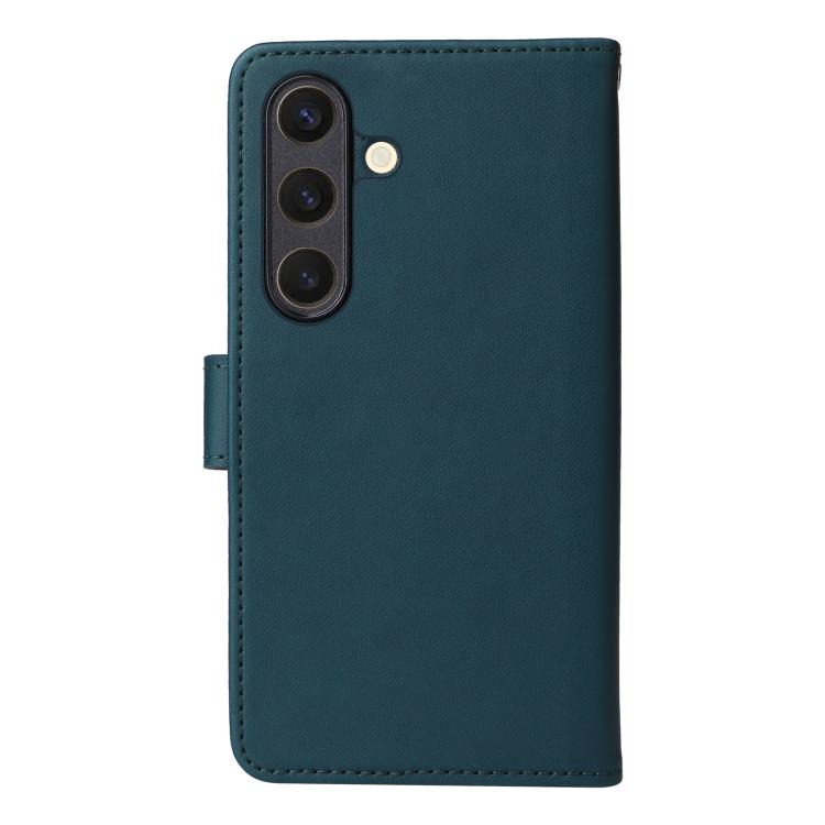 For Samsung Galaxy S25 5G BETOPNICE BN-005 2 in 1 Detachable Imitate Genuine Leather Phone Case(Blue) - Galaxy S25 5G Cases by BETOPNICE | Online Shopping UK | buy2fix