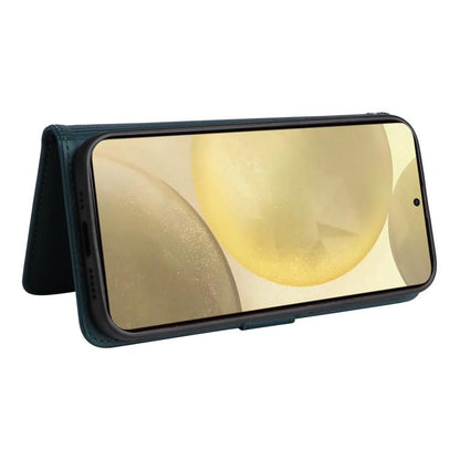 For Samsung Galaxy S25 5G BETOPNICE BN-005 2 in 1 Detachable Imitate Genuine Leather Phone Case(Blue) - Galaxy S25 5G Cases by BETOPNICE | Online Shopping UK | buy2fix