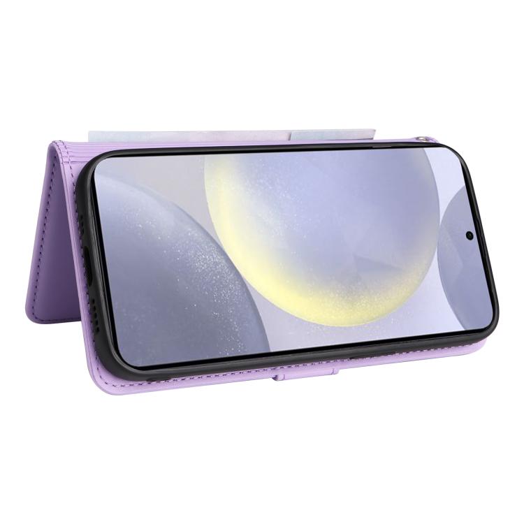 For Samsung Galaxy S25+ 5G BETOPNICE BN-005 2 in 1 Detachable Imitate Genuine Leather Phone Case(Light Purple) - Galaxy S25+ 5G Cases by BETOPNICE | Online Shopping UK | buy2fix