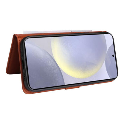 For Samsung Galaxy S25+ 5G BETOPNICE BN-005 2 in 1 Detachable Imitate Genuine Leather Phone Case(Brown) - Galaxy S25+ 5G Cases by BETOPNICE | Online Shopping UK | buy2fix
