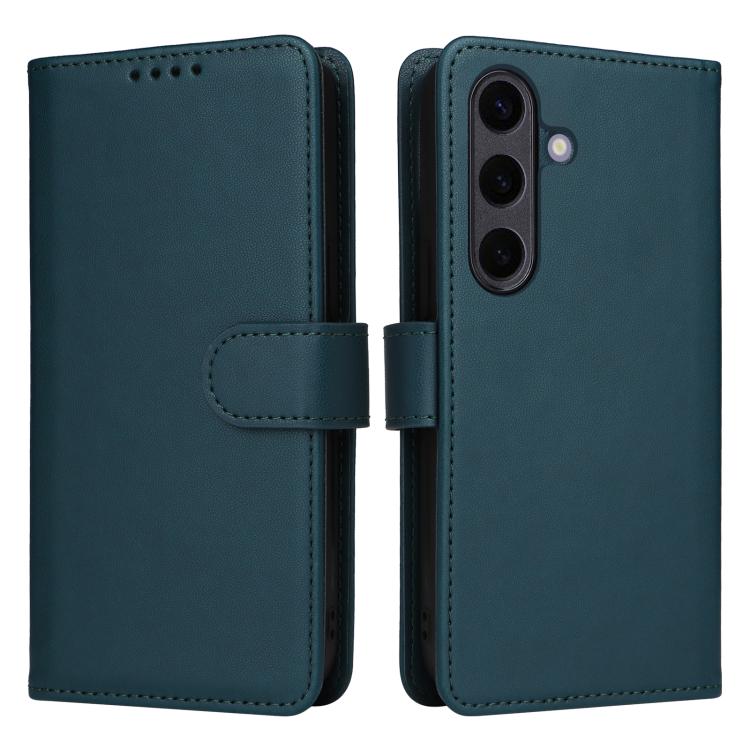 For Samsung Galaxy S25+ 5G BETOPNICE BN-005 2 in 1 Detachable Imitate Genuine Leather Phone Case(Blue) - Galaxy S25+ 5G Cases by BETOPNICE | Online Shopping UK | buy2fix