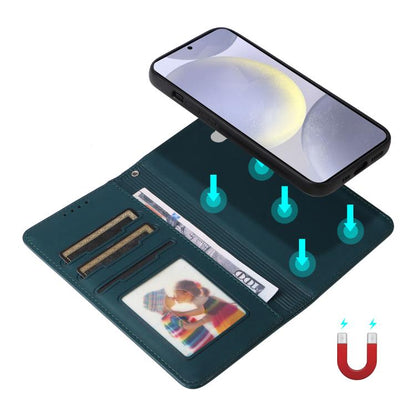 For Samsung Galaxy S25+ 5G BETOPNICE BN-005 2 in 1 Detachable Imitate Genuine Leather Phone Case(Blue) - Galaxy S25+ 5G Cases by BETOPNICE | Online Shopping UK | buy2fix