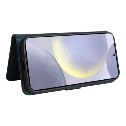 For Samsung Galaxy S25+ 5G BETOPNICE BN-005 2 in 1 Detachable Imitate Genuine Leather Phone Case(Blue) - Galaxy S25+ 5G Cases by BETOPNICE | Online Shopping UK | buy2fix