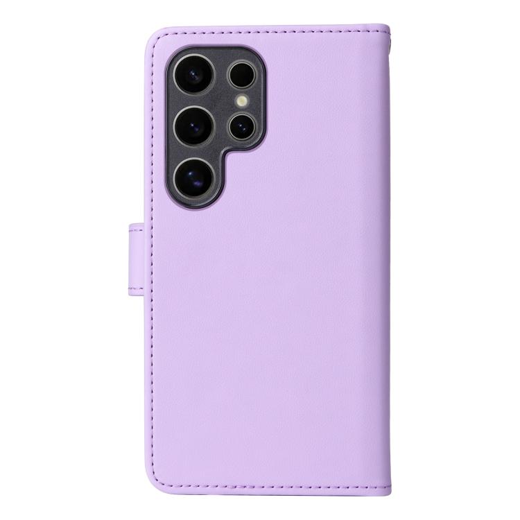 For Samsung Galaxy S25 Ultra 5G BETOPNICE BN-005 2 in 1 Detachable Imitate Genuine Leather Phone Case(Light Purple) - Galaxy S25 Ultra 5G Cases by BETOPNICE | Online Shopping UK | buy2fix