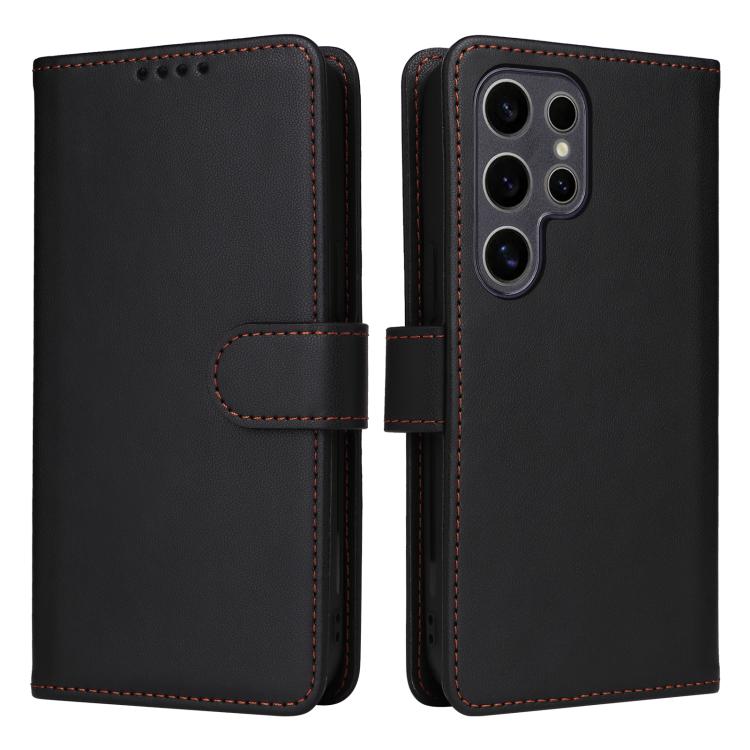 For Samsung Galaxy S25 Ultra 5G BETOPNICE BN-005 2 in 1 Detachable Imitate Genuine Leather Phone Case(Black) - Galaxy S25 Ultra 5G Cases by BETOPNICE | Online Shopping UK | buy2fix