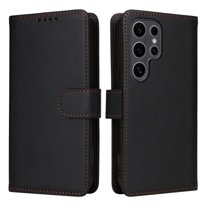 For Samsung Galaxy S25 Ultra 5G BETOPNICE BN-005 2 in 1 Detachable Imitate Genuine Leather Phone Case(Black) - Galaxy S25 Ultra 5G Cases by BETOPNICE | Online Shopping UK | buy2fix