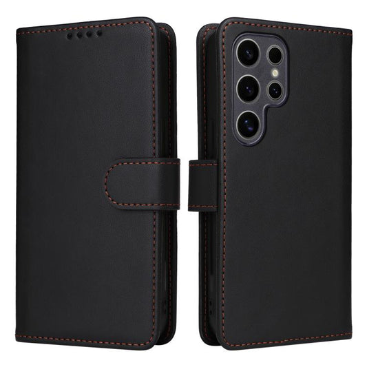 For Samsung Galaxy S25 Ultra 5G BETOPNICE BN-005 2 in 1 Detachable Imitate Genuine Leather Phone Case(Black) - Galaxy S25 Ultra 5G Cases by BETOPNICE | Online Shopping UK | buy2fix