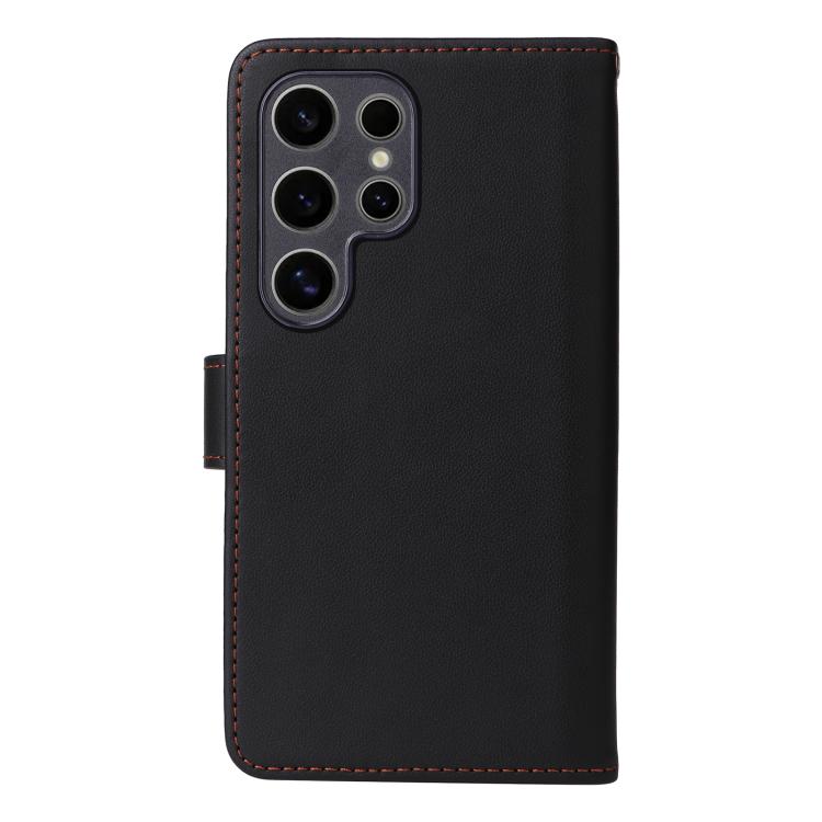 For Samsung Galaxy S25 Ultra 5G BETOPNICE BN-005 2 in 1 Detachable Imitate Genuine Leather Phone Case(Black) - Galaxy S25 Ultra 5G Cases by BETOPNICE | Online Shopping UK | buy2fix