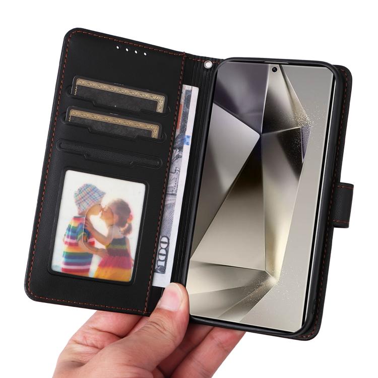 For Samsung Galaxy S25 Ultra 5G BETOPNICE BN-005 2 in 1 Detachable Imitate Genuine Leather Phone Case(Black) - Galaxy S25 Ultra 5G Cases by BETOPNICE | Online Shopping UK | buy2fix