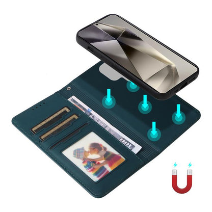 For Samsung Galaxy S25 Ultra 5G BETOPNICE BN-005 2 in 1 Detachable Imitate Genuine Leather Phone Case(Blue) - Galaxy S25 Ultra 5G Cases by BETOPNICE | Online Shopping UK | buy2fix