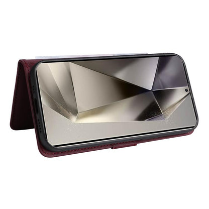 For Samsung Galaxy S25 Ultra 5G BETOPNICE BN-005 2 in 1 Detachable Imitate Genuine Leather Phone Case(Wine Red) - Galaxy S25 Ultra 5G Cases by BETOPNICE | Online Shopping UK | buy2fix