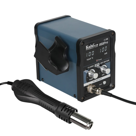 Kaisi 858Pro Smart Sleep Lead-free Digital Display Hot Air Gun Desoldering Station, Plug:US Plug