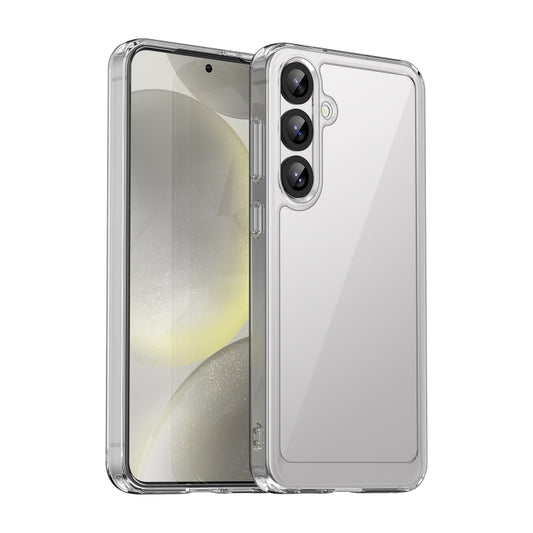 For Samsung Galaxy S25+ 5G Colorful Series Acrylic Hybrid TPU Phone Case(Transparent) by buy2fix