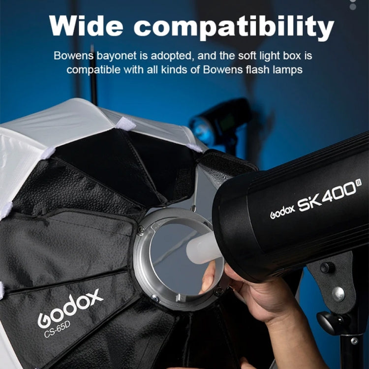 Godox Folding Lantern Softbox Bowens Mount Softbox, Model:CS-50D -  by Godox | Online Shopping UK | buy2fix