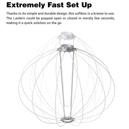 Godox Folding Lantern Softbox Bowens Mount Softbox, Model:CS-85D -  by Godox | Online Shopping UK | buy2fix