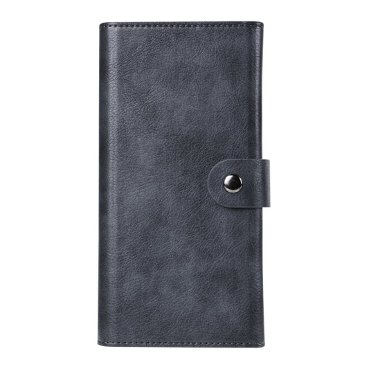 For iPhone 16 Plus ViLi GVS Series MagSafe Magnetic RFID Leather Phone Case(Black) - iPhone 16 Plus Cases by ViLi | Online Shopping UK | buy2fix