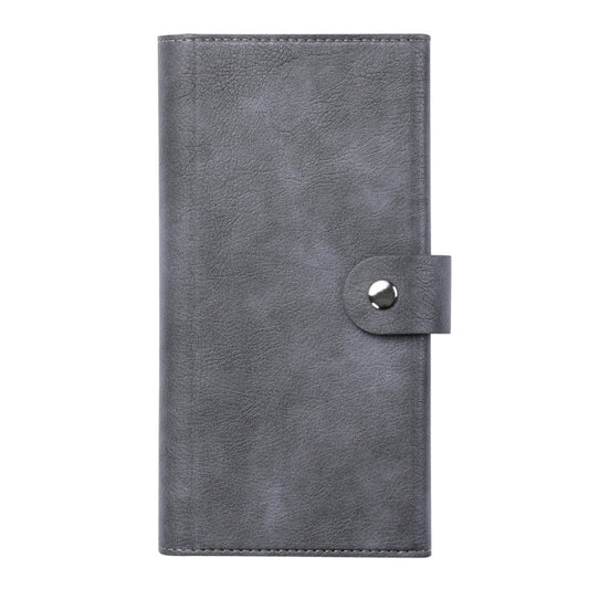 For iPhone 16 Plus ViLi GVS Series MagSafe Magnetic RFID Leather Phone Case(Grey) - iPhone 16 Plus Cases by ViLi | Online Shopping UK | buy2fix