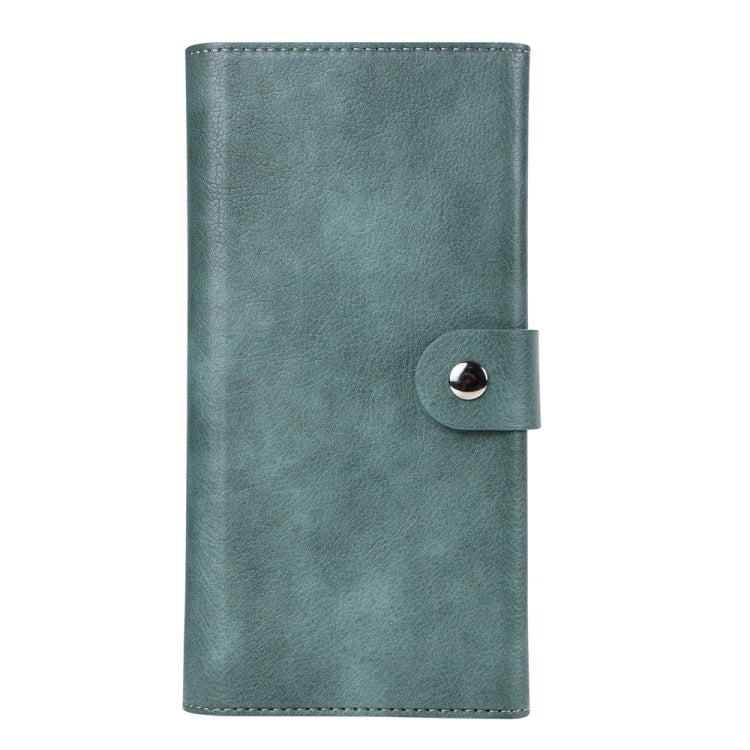 For iPhone 16 Plus ViLi GVS Series MagSafe Magnetic RFID Leather Phone Case(Green) - iPhone 16 Plus Cases by ViLi | Online Shopping UK | buy2fix