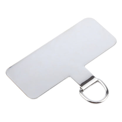 Rectangle Metal Mobile Phone Lanyard Fixing Gasket(Silver) - Lanyards & Wrist Straps by buy2fix | Online Shopping UK | buy2fix