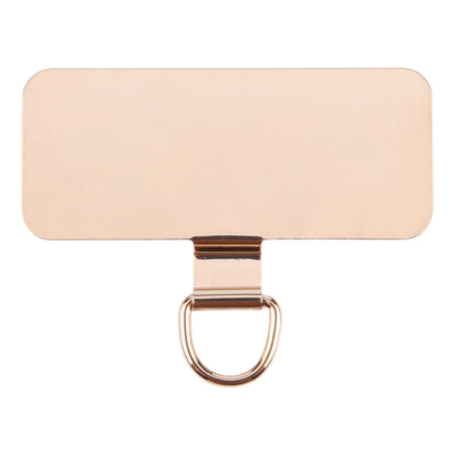 Rectangle Metal Mobile Phone Lanyard Fixing Gasket(Gold) - Lanyards & Wrist Straps by buy2fix | Online Shopping UK | buy2fix