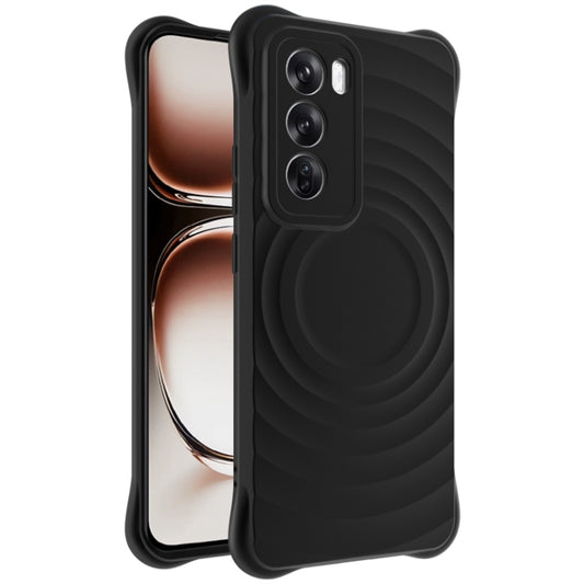 For OPPO Reno12 Global IMAK UC-6 Series Manbo Frosting Soft Phone Case(Black) - OPPO Cases by imak | Online Shopping UK | buy2fix
