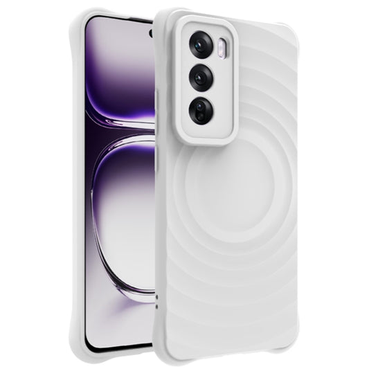 For OPPO Reno12 Pro Global IMAK UC-6 Series Manbo Frosting Soft Phone Case(White) - OPPO Cases by imak | Online Shopping UK | buy2fix