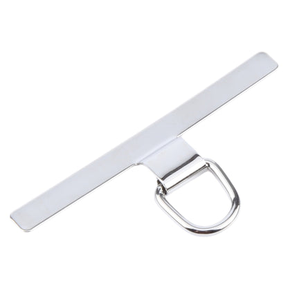 T-shape Metal Mobile Phone Lanyard Fixing Gasket(Silver) - Lanyards & Wrist Straps by buy2fix | Online Shopping UK | buy2fix