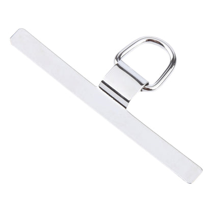 T-shape Metal Mobile Phone Lanyard Fixing Gasket(Silver) - Lanyards & Wrist Straps by buy2fix | Online Shopping UK | buy2fix