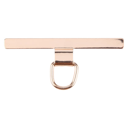 T-shape Metal Mobile Phone Lanyard Fixing Gasket(Gold) - Lanyards & Wrist Straps by buy2fix | Online Shopping UK | buy2fix