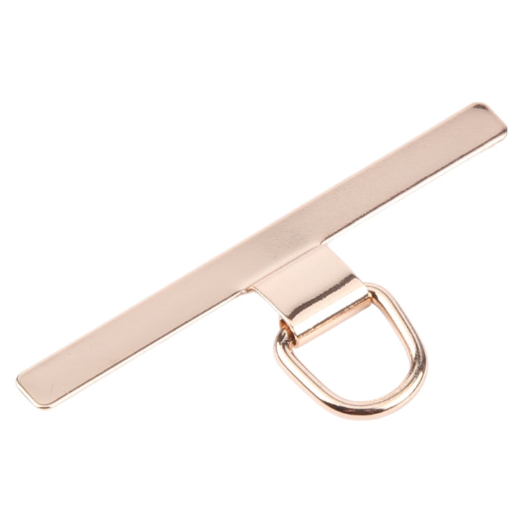 T-shape Metal Mobile Phone Lanyard Fixing Gasket(Gold) - Lanyards & Wrist Straps by buy2fix | Online Shopping UK | buy2fix