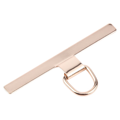 T-shape Metal Mobile Phone Lanyard Fixing Gasket(Gold) - Lanyards & Wrist Straps by buy2fix | Online Shopping UK | buy2fix