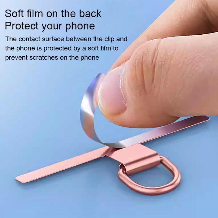 T-shape Metal Mobile Phone Lanyard Fixing Gasket(Silver) - Lanyards & Wrist Straps by buy2fix | Online Shopping UK | buy2fix