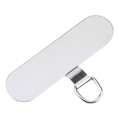 Oval Metal Mobile Phone Lanyard Fixing Gasket(Silver) - Lanyards & Wrist Straps by buy2fix | Online Shopping UK | buy2fix