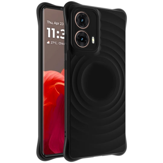 For Motorola Moto G85 5G / S50 Neo 5G IMAK UC-6 Series Manbo Frosting Soft Phone Case(Black)